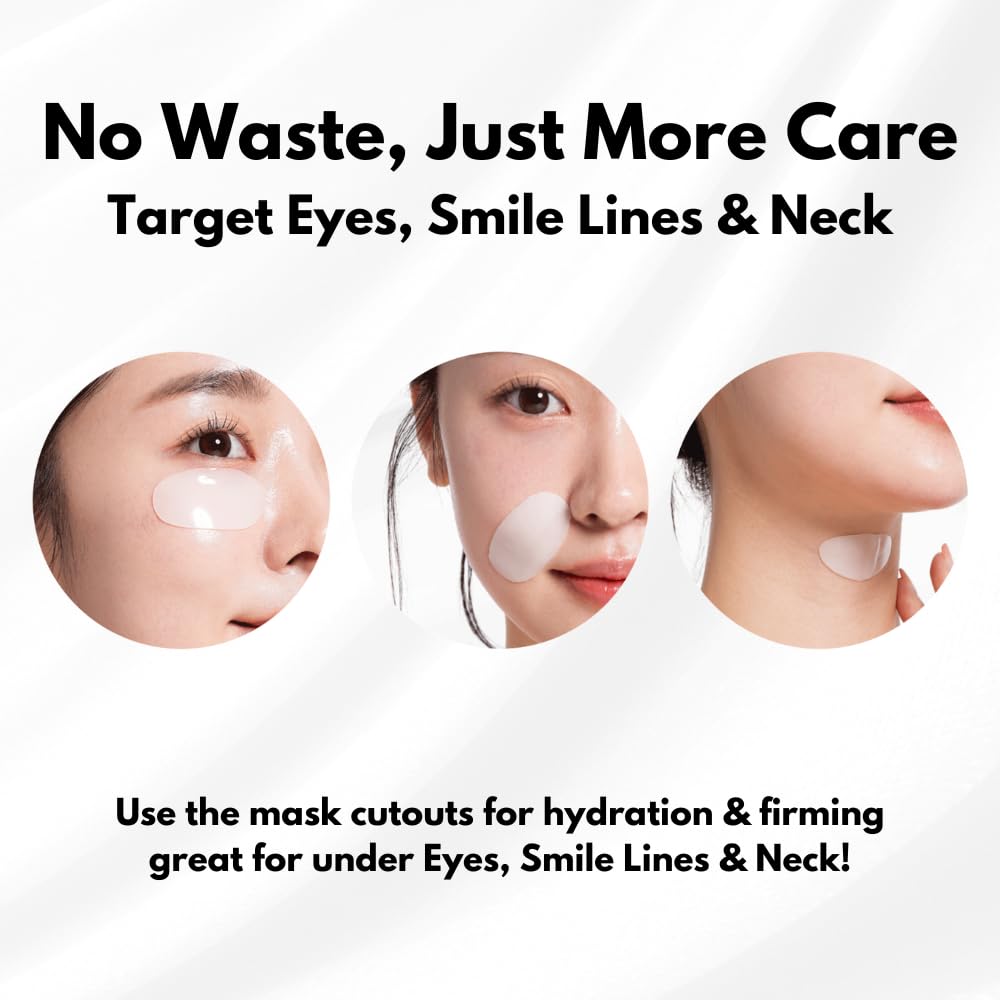 Oh My Pure ten masks display shows versatile care options.