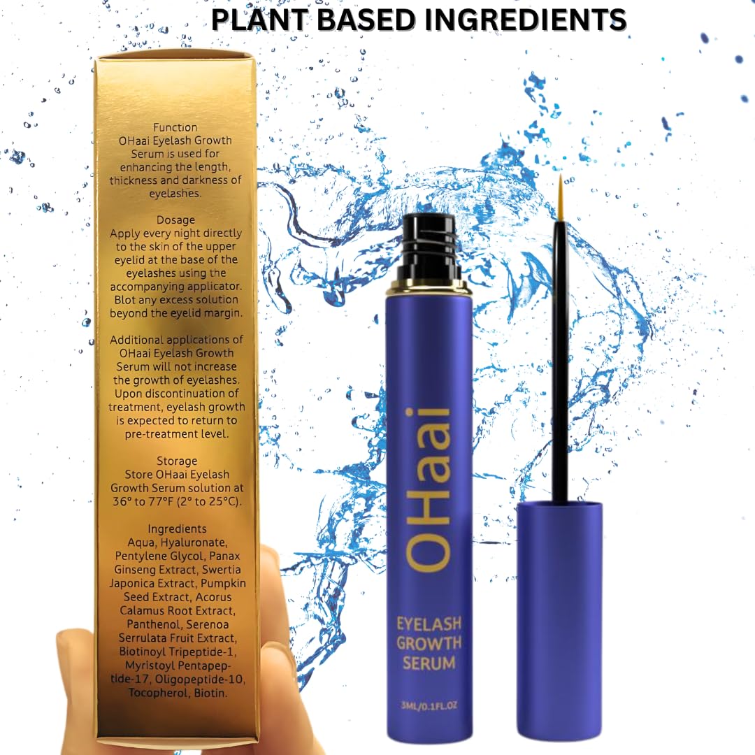 OHaai gentle formula suitable for sensitive eyes and beginners.