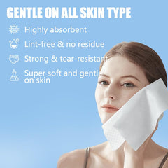 OHOO disposable face towels 600-count bulk offers practical convenience for households.