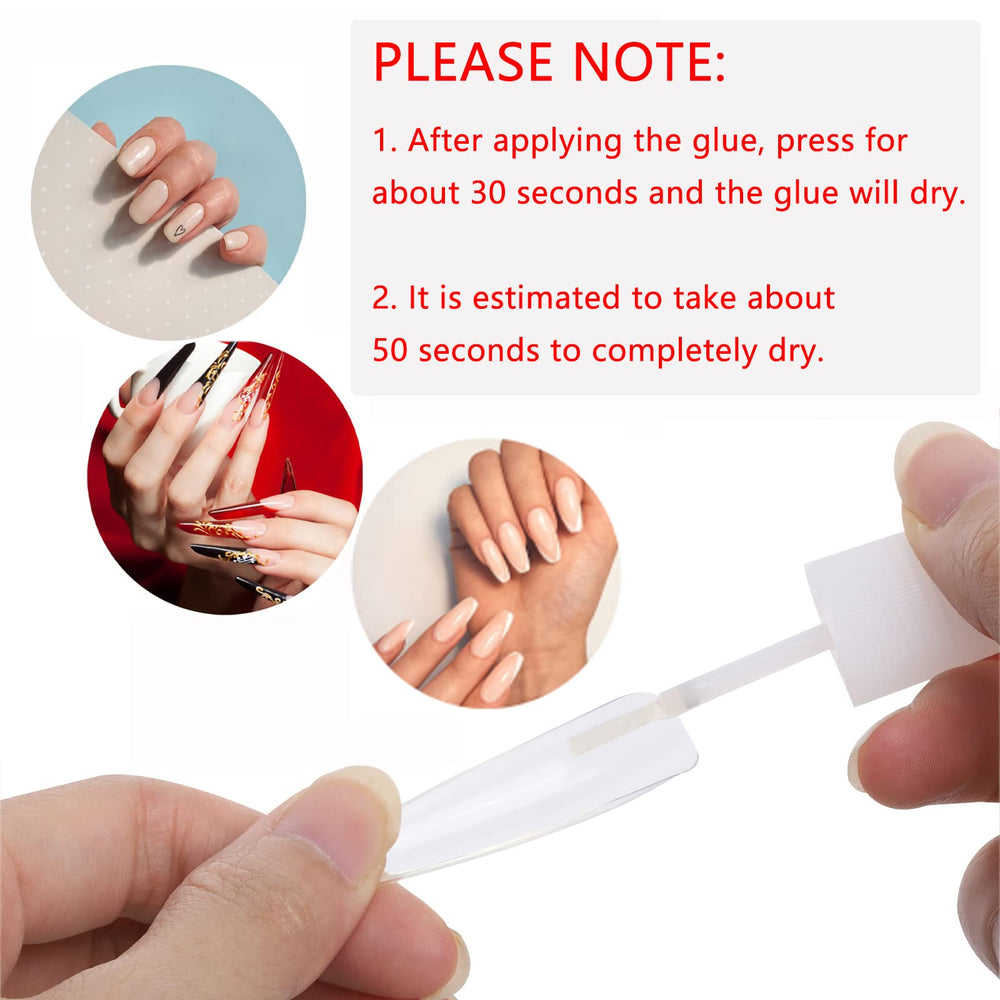 Ohlove acrylic nail tip adhesive for secure, lasting extensions.