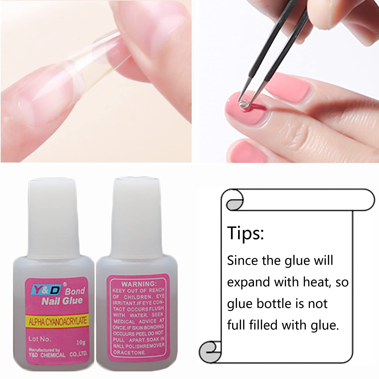 Ohlove easy-apply brush-on glue for accurate placement.
