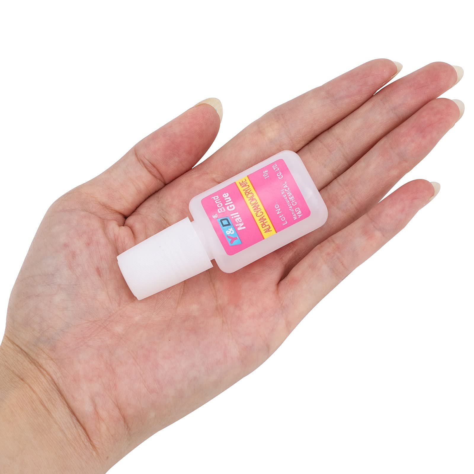 Ohlove long-lasting nail glue may hold tips for weeks with light use.