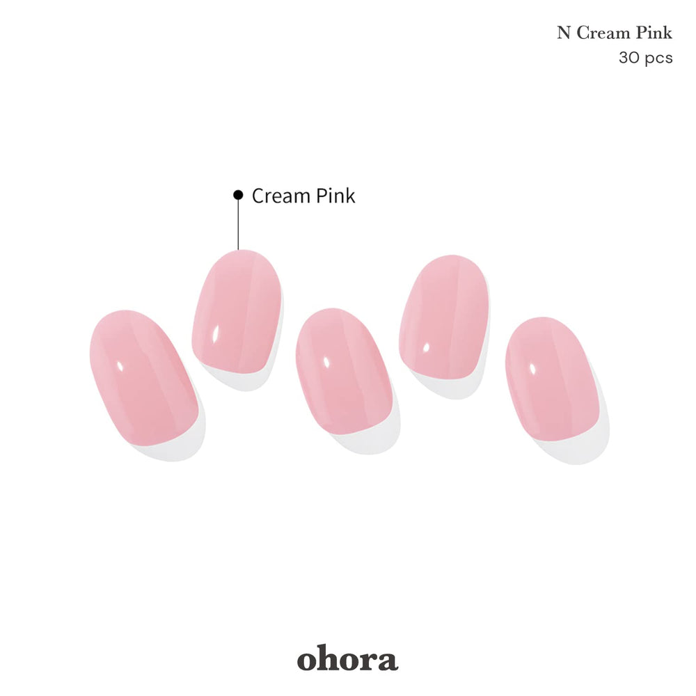 ohora Daily Trio N Pink wraps on nails salon-like look