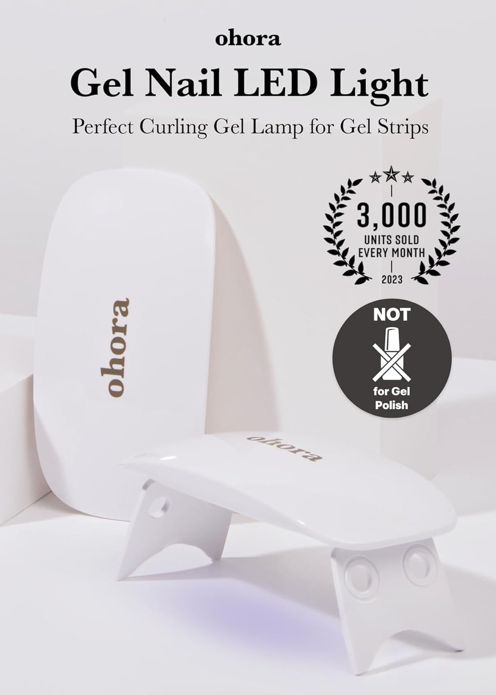 ohora Care LED Lamp with six LEDs for fast, even curing