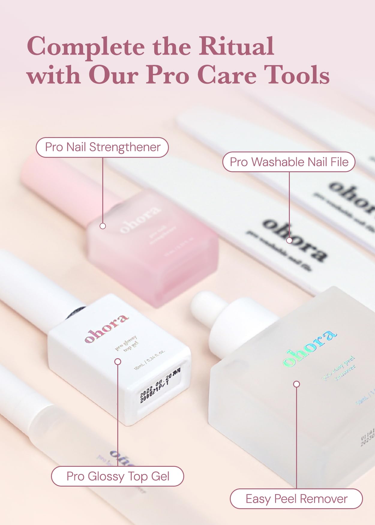 ohora easy-removal-nail-wraps enables quick changes and clean removal