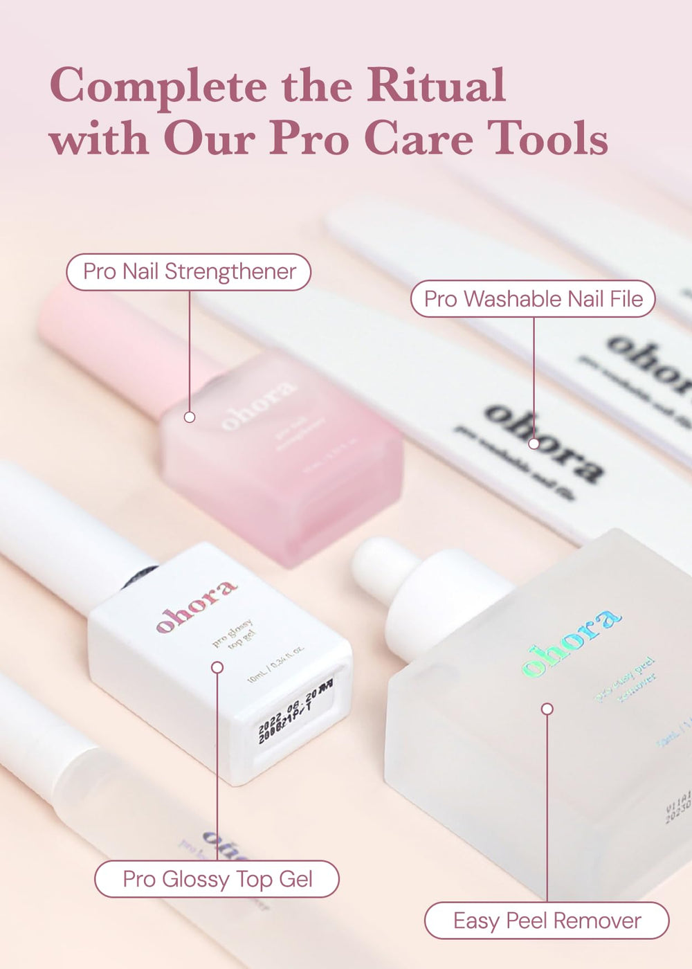 ohora easy-removal-nail-wraps enables quick changes and clean removal