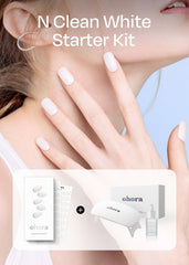 ohora N Clean White Starter Kit lamp for fast at-home curing.