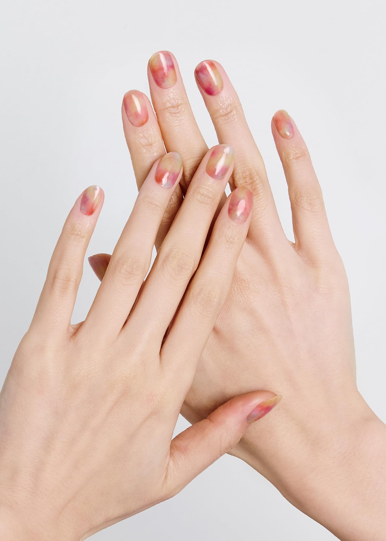ohora N Floral Fantasy easy to apply nail strips for quick at-home manicure