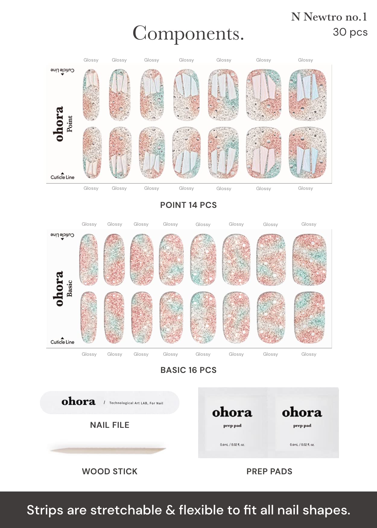 ohora Newtro no.1 salon-quality finish for at-home versatility