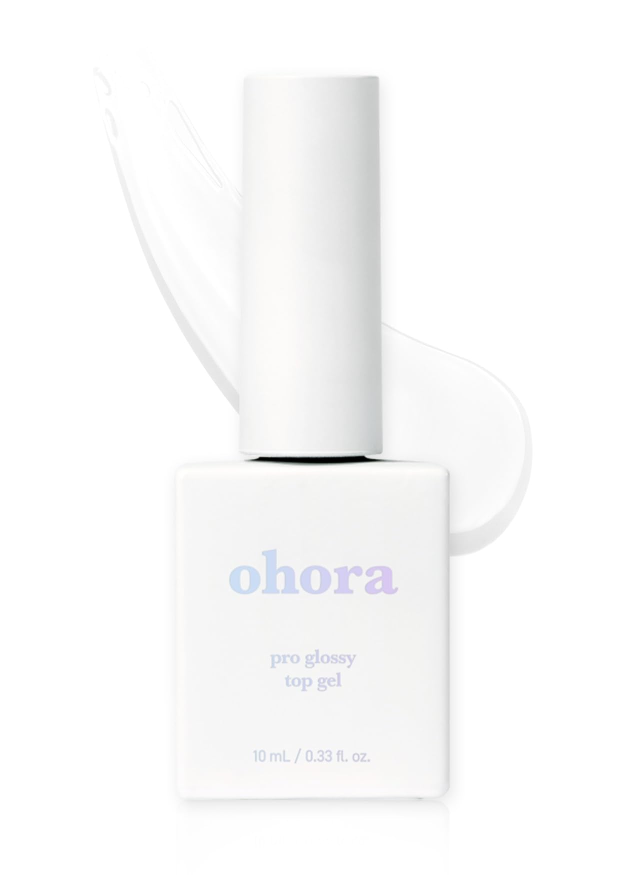 ohora Pro Glossy Top Gel bottle and packaging for salon-grade shine.