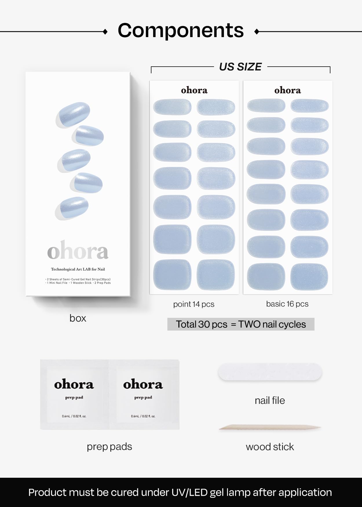 Ohora salon-quality nails in minutes promote fast, confident results.