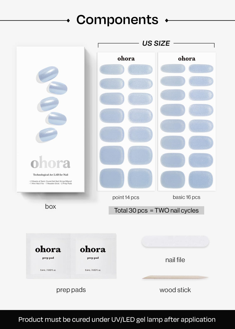 Ohora salon-quality nails in minutes promote fast, confident results.