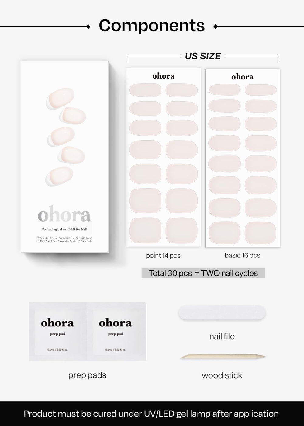 Ohora at-home salon-quality result from curing at home