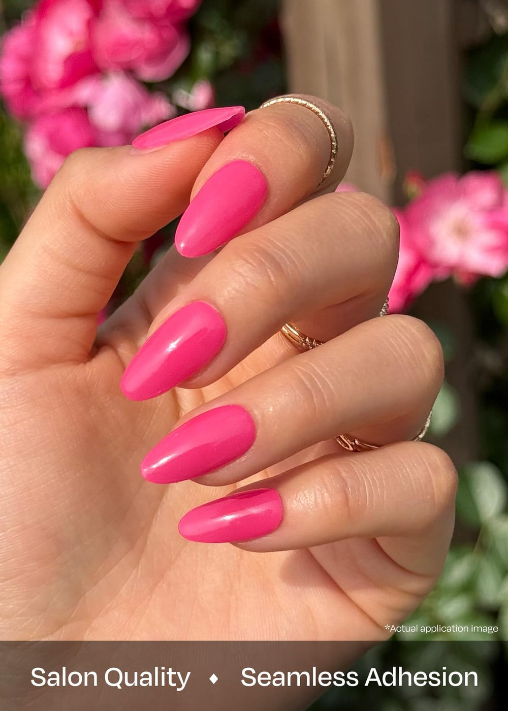 ohora semi-cured gel nail strips application flow for easy at-home manicure