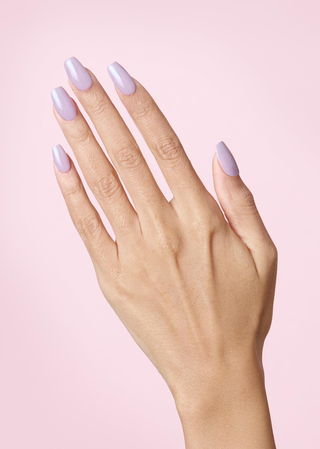 Ohora N Cream Lavender swatches reveal the soft purple shade and finish.