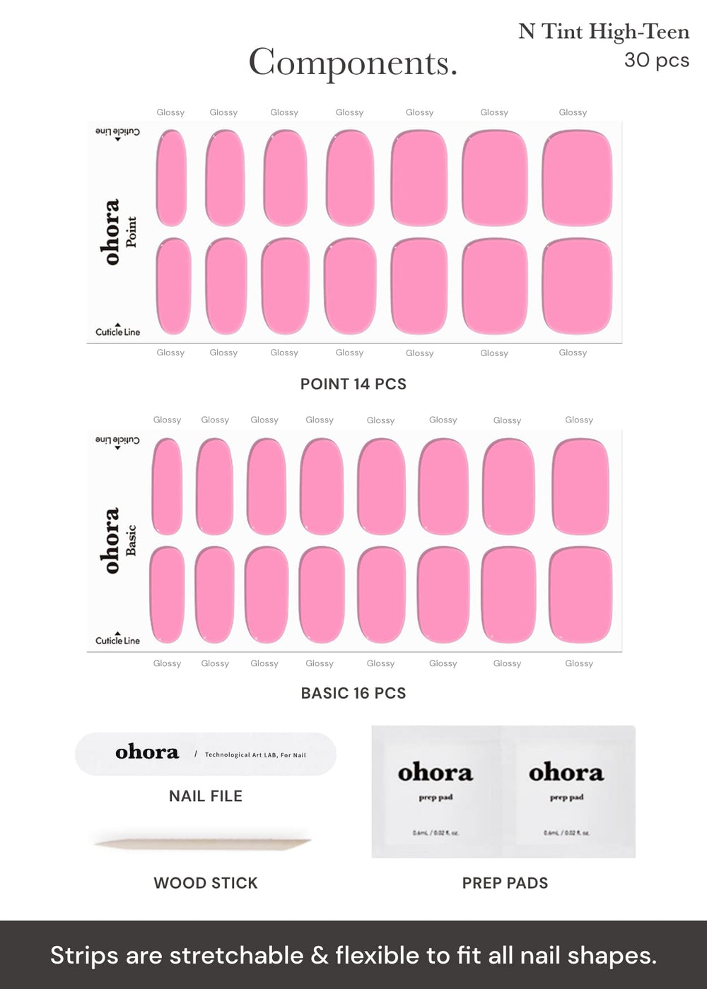 Ohora vegan-friendly formula indicated with animal-free materials.
