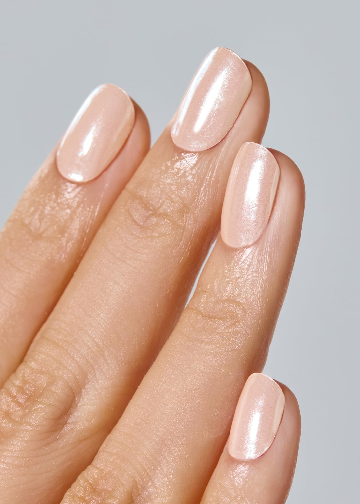 ohora Semi-cured gel nail strips laid out in 15 sizes for a precise fit.