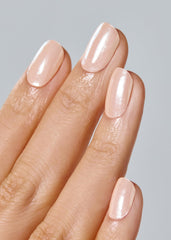 ohora Semi-cured gel nail strips laid out in 15 sizes for a precise fit.
