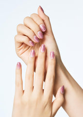 Ohora French ombre design strips for a chic manicure at home.