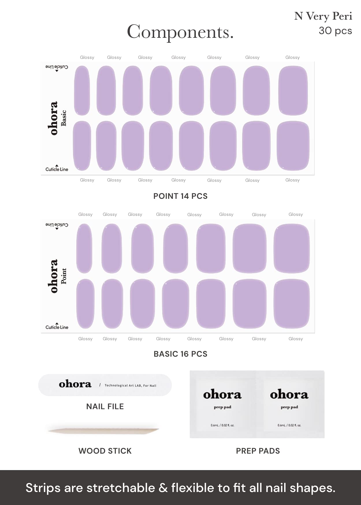 Long-lasting semi cured gel nails with Ohora for a professional look at home.