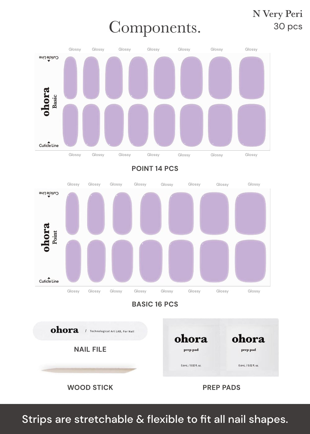 Long-lasting semi cured gel nails with Ohora for a professional look at home.