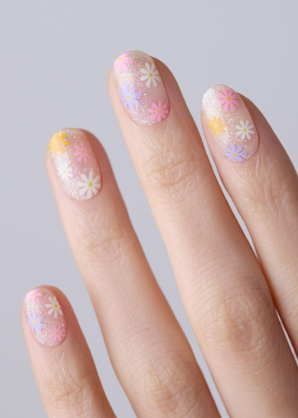 Ohora Daisy Disco pack shot highlighting 30 wraps for quick at-home manicures