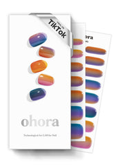 ohora N Gradient blue ombre box for salon-like nails at home
