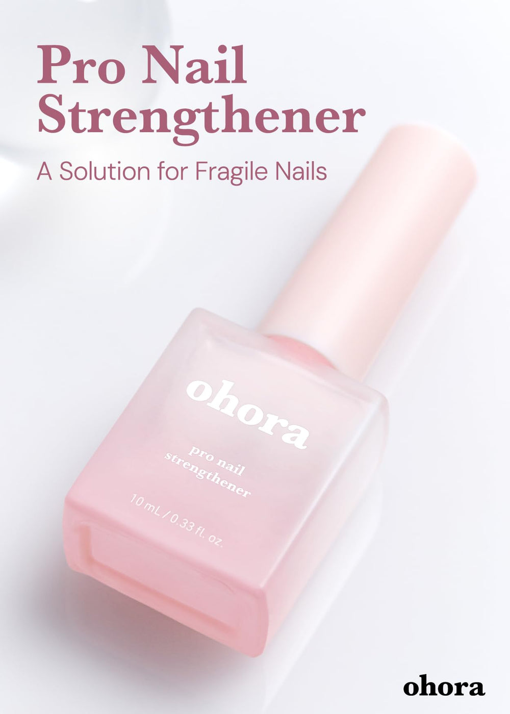ohora semi-cured top layer close-up shows durable gloss and long wear