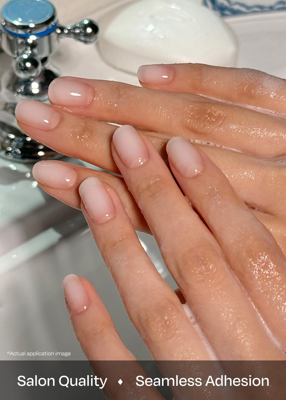 Ohora waterproof top gel layer close-up indicating durable wear