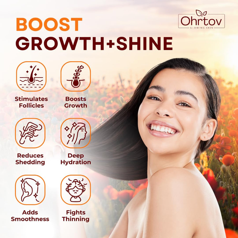 Ohrtov Batana Shampoo Bar in use on hair demonstrating nourishing cleansing.