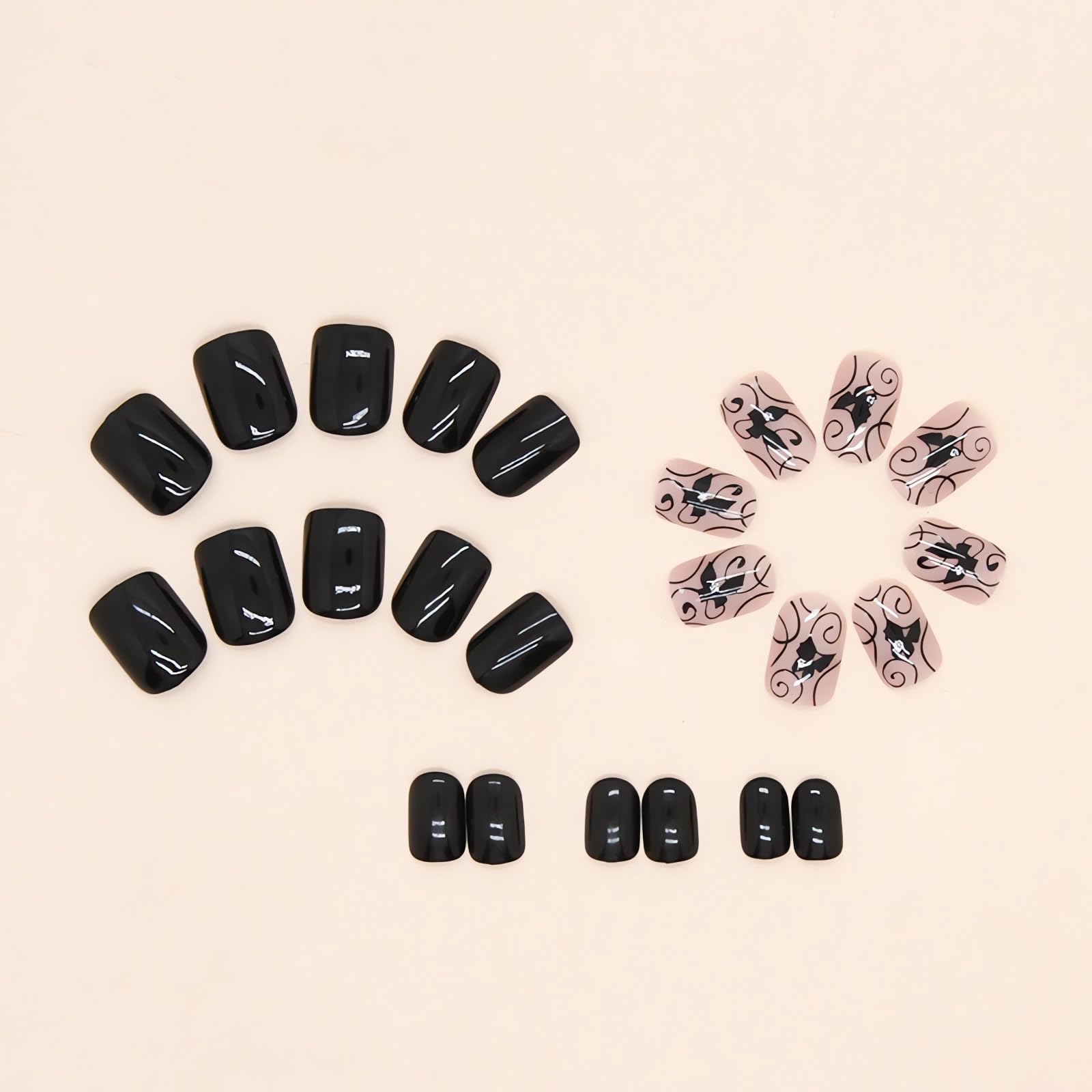 OHWODA step-by-step application visuals guide quick DIY manicure