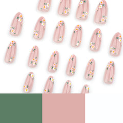 OHWODA nail glue stickers provide strong adhesion for easy at-home application.