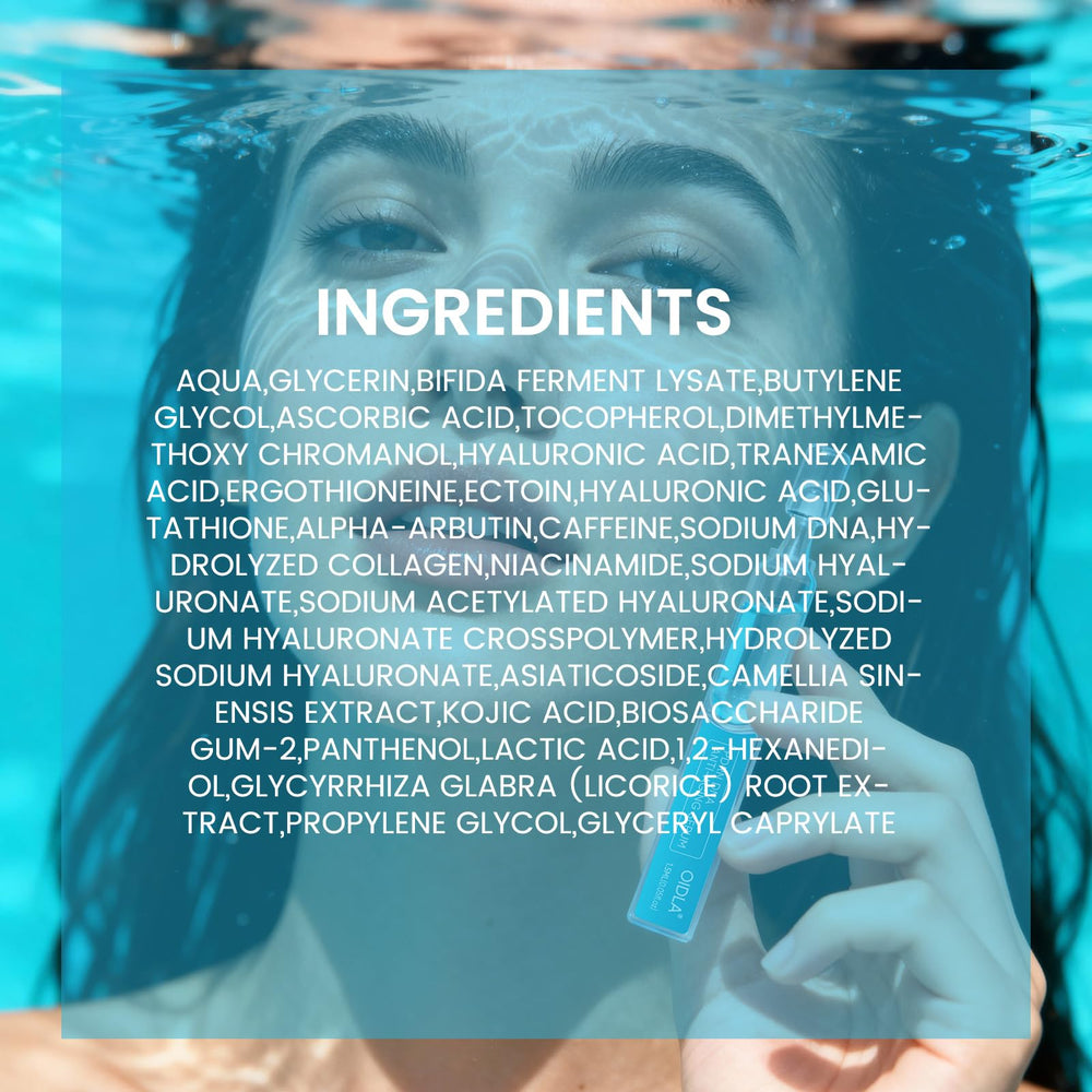 OIDLA Salmon DNA Serum travel-friendly tubes ready for daily skincare anywhere.