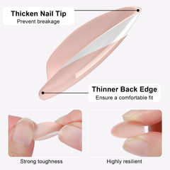 OIFEN short almond nails in glossy gel finish ready for everyday wear.