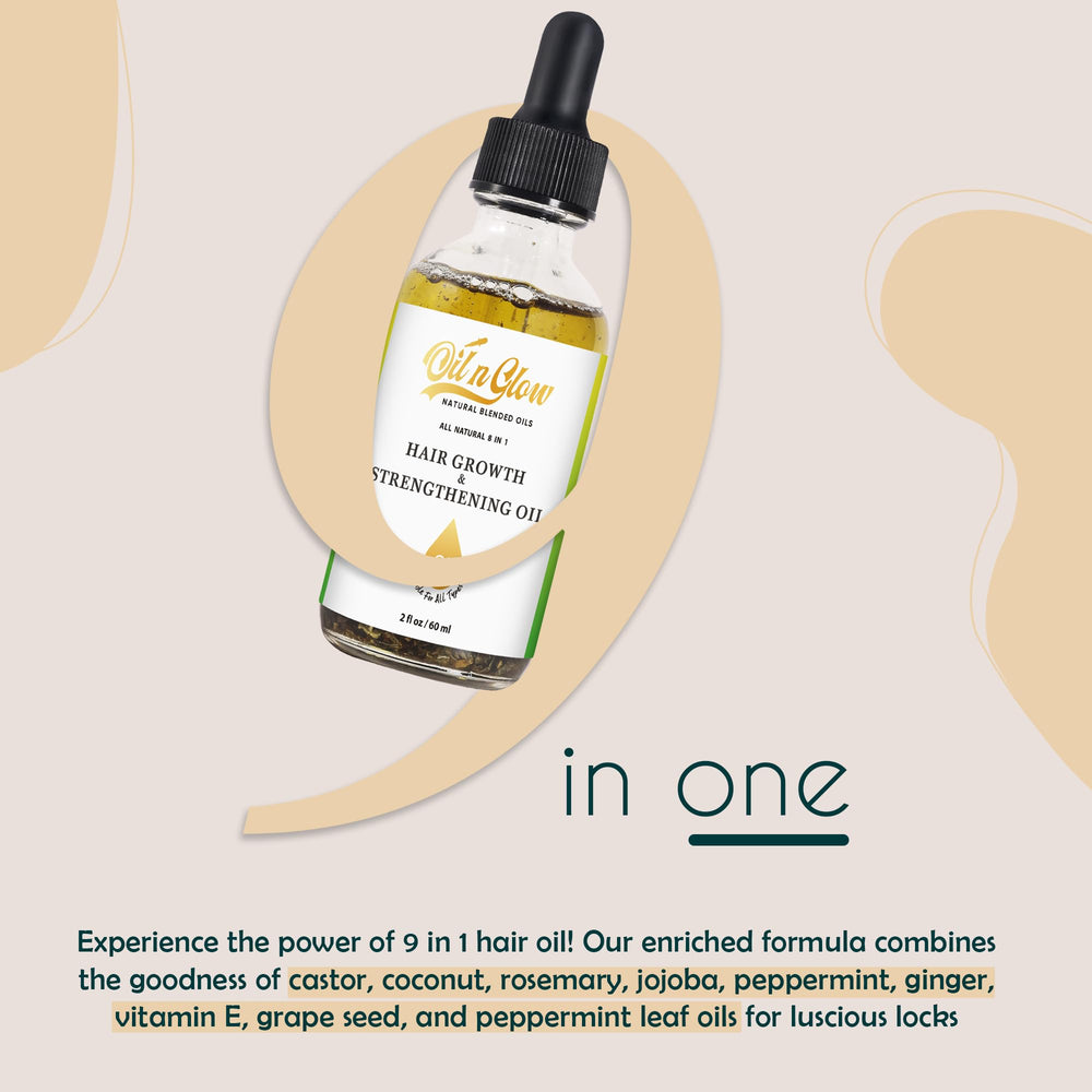 OilnGlow jojoba coconut oil shows lightweight hydration for strands.