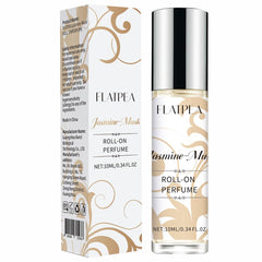OINSOES Jasmine Musk Roll-On bottle for daily wear in a purse.