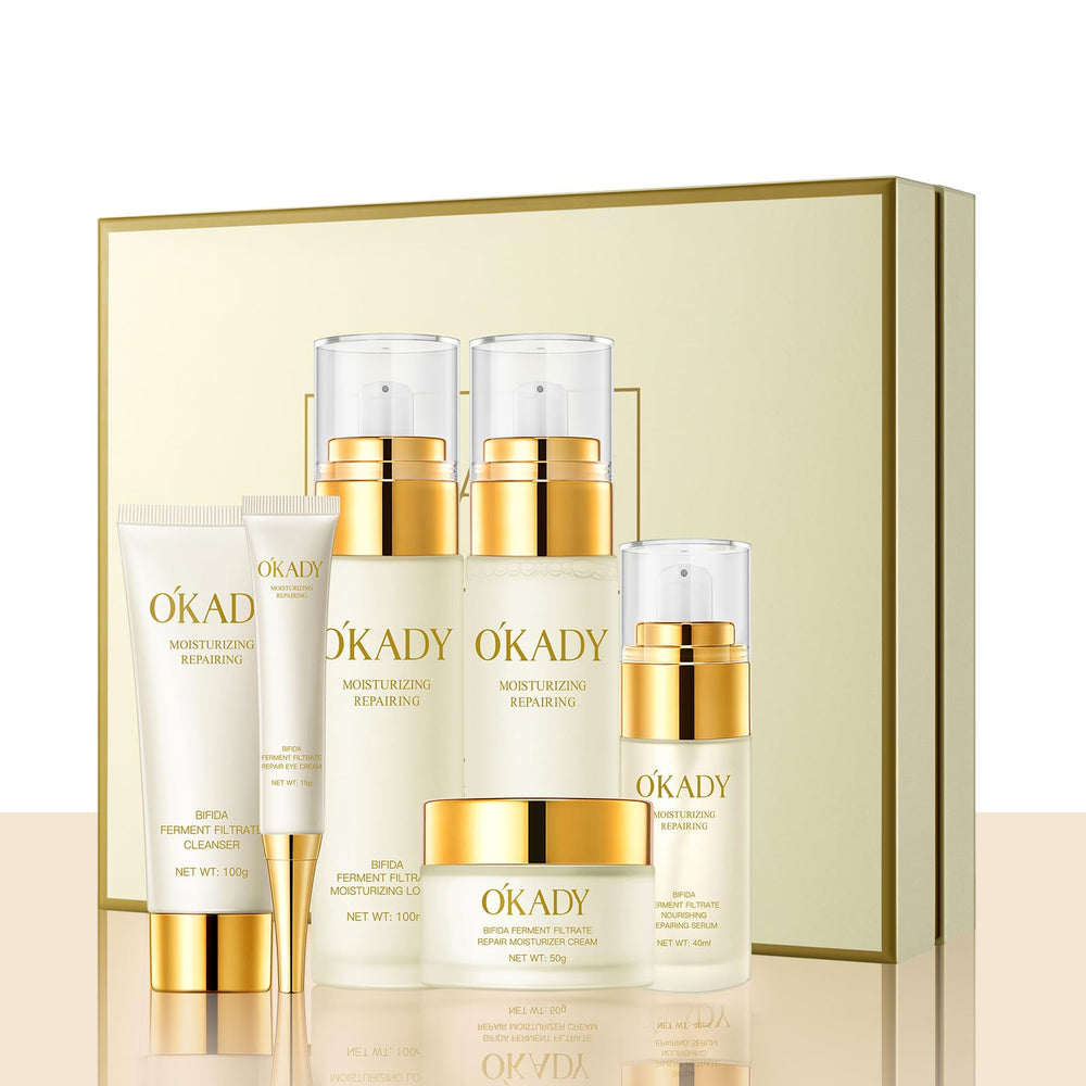 OKADY repair eye cream image illustrating targeted care for bright under-eye area.