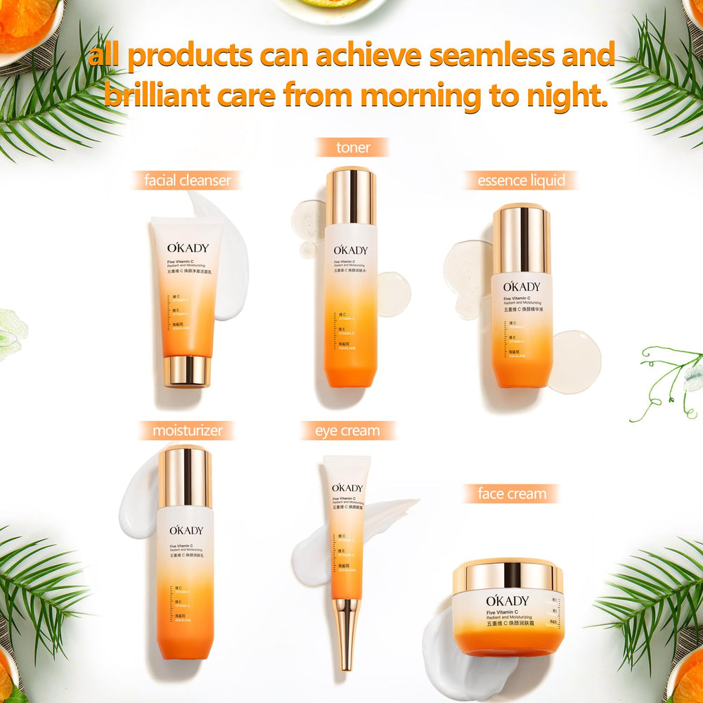 OKADY Vitamin C eye gel image targets delicate eye area with hydration.