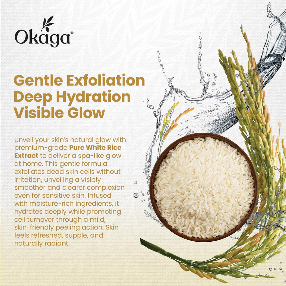 Okaga Hyaluronic Acid boost drops demonstrate deep hydration and plumping effect.