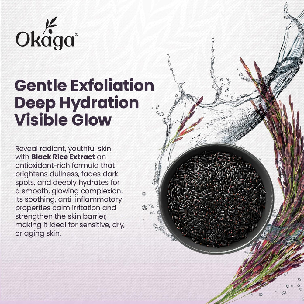 Okaga packaging and box emphasize clean beauty and safety