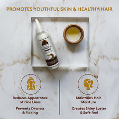OKAY coconut oil skin-moisturizer provides lightweight hydration for everyday use