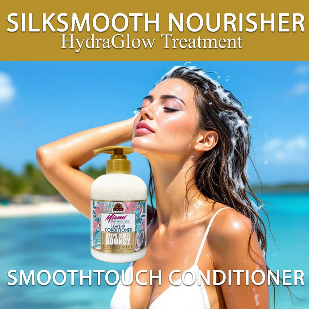 Applying OKAY conditioner onto damp hair for even distribution