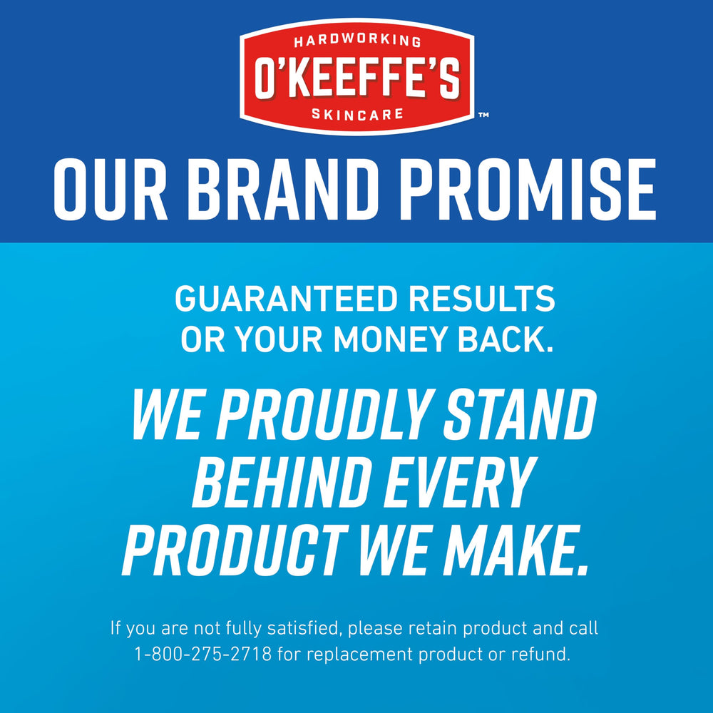 O'Keeffe's Healthy Feet unscented formula for sensitive feet
