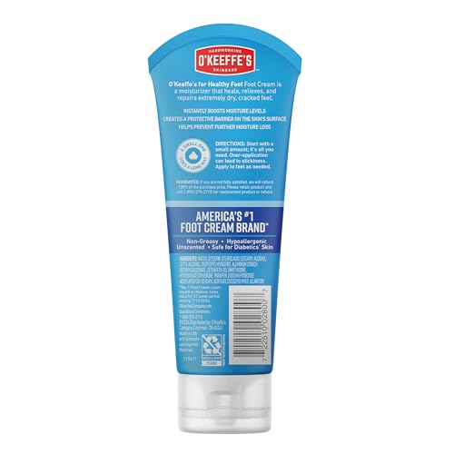 Travel-size 3 oz tube ready for on-the-go foot care.