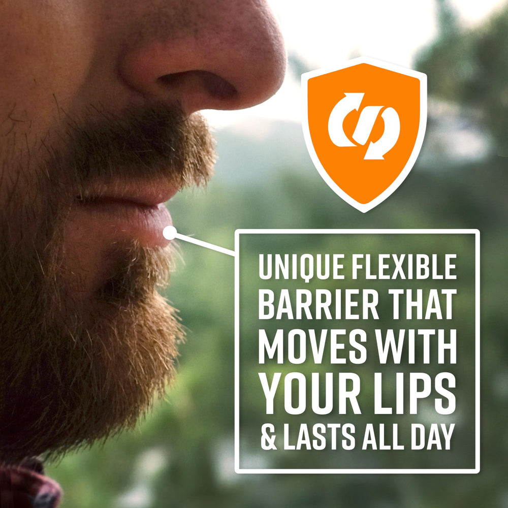 Lip Repair on lips shows soft, comfortable texture