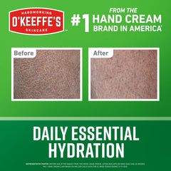 Close-up of lotion being dispensed from the pump for quick, non-greasy moisturization.