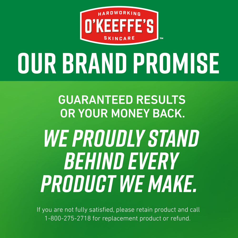 O'Keeffe's Working Hands creates a barrier to lock in moisture.