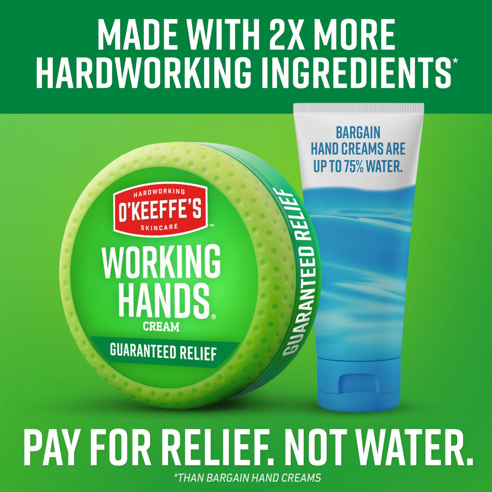Daily use with O'Keeffe's Working Hands for comfortable hydration.