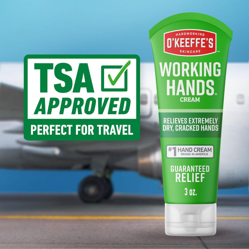 O'Keeffe's Working Hands cream leaves hands feeling nourished