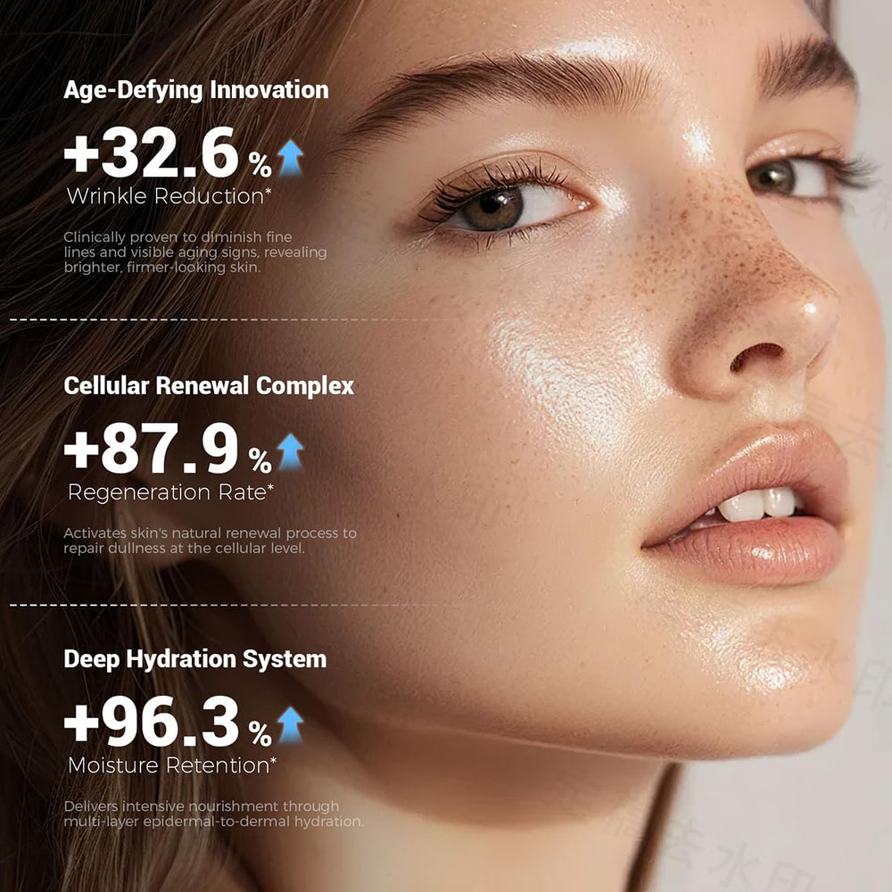 Okela cooling hydrogel comfort on cheeks promoting soothing relief.